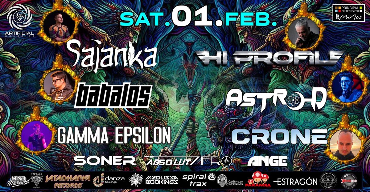 Artificial Melodies Gathering 01 February Principal Club Thessaloniki 