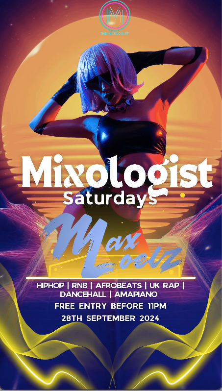 MIXOLOGIST SATURDAYS