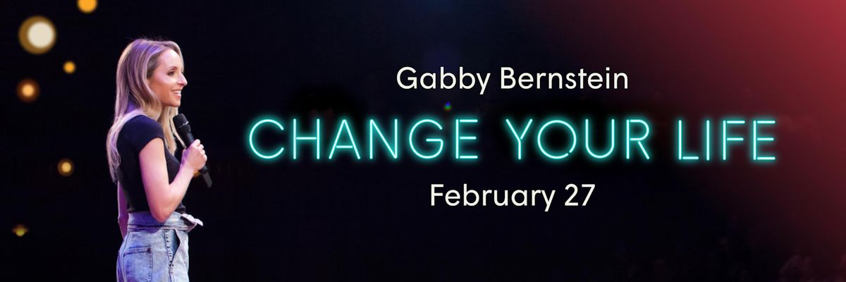 Gabby Bernstein at Colonial Theatre Boston