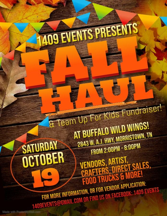 Fall Haul Event & Fundraiser!