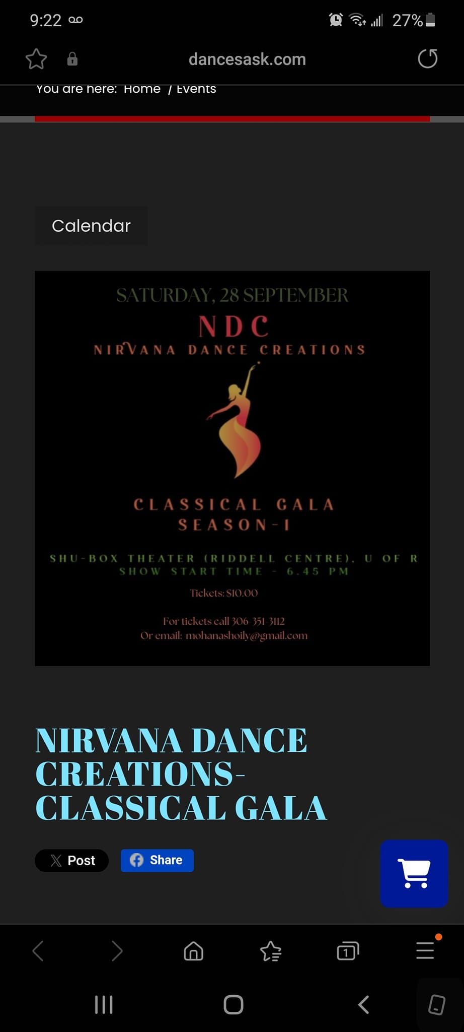 Nirvana Dance Creations: Classical Gala