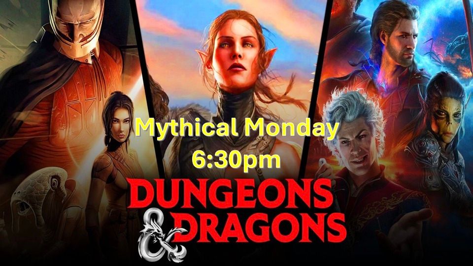 Mythical Mondays Every Monday!!!!