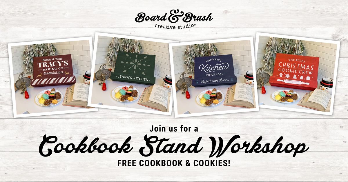 DIY Cookbook Stand Workshop 