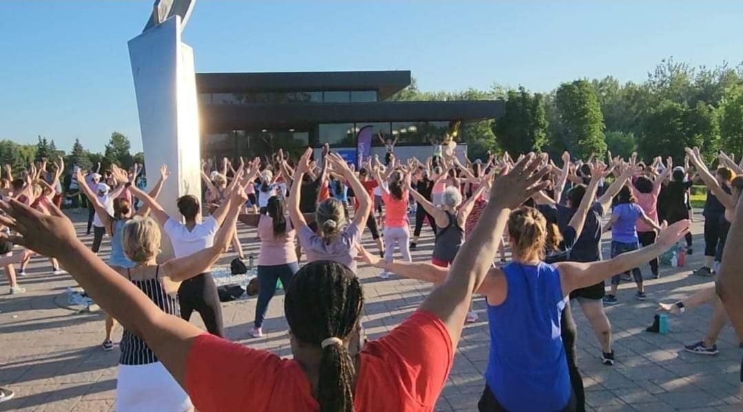 Zumba en plein air