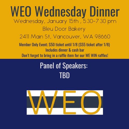 January WEO Dinner 1\/15. 