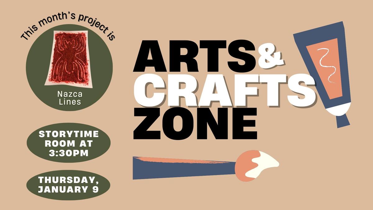 Arts & Crafts Zone: Nazca Line Art