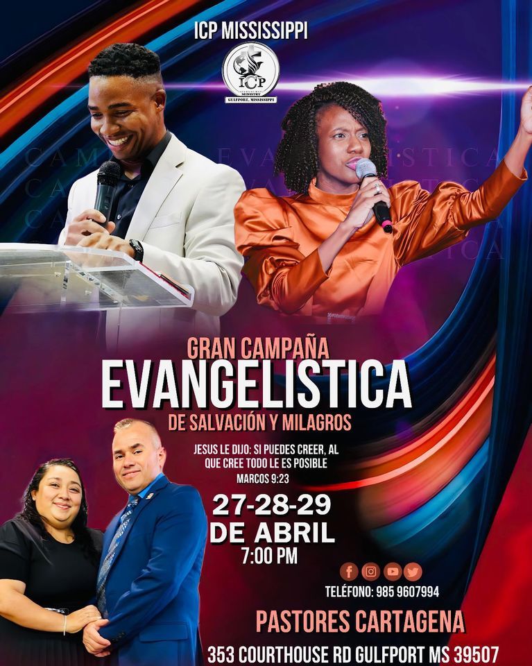 Gran Campa\u00f1a EVANGELISTICA; De salvaci\u00f3n y Milagros 