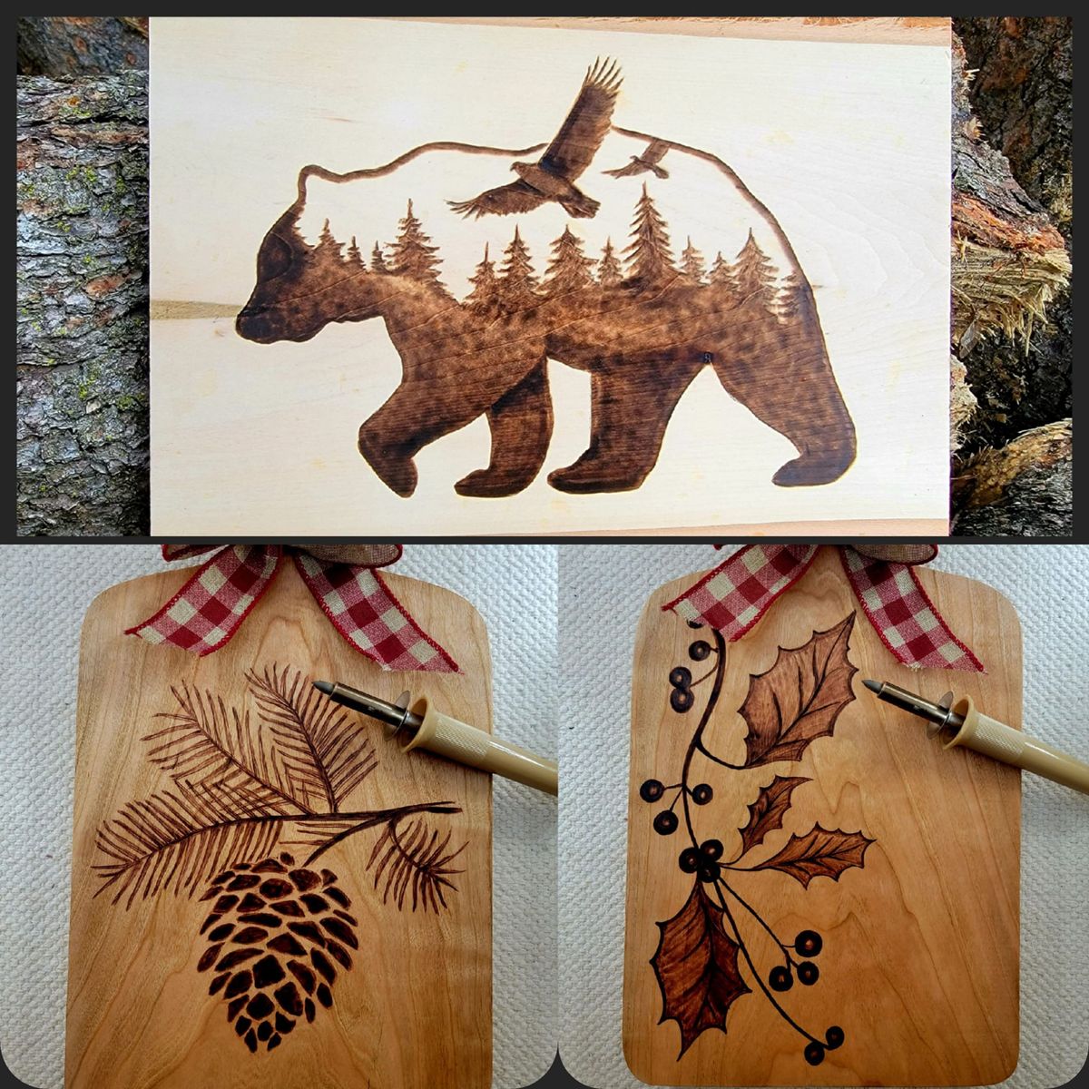 ***Sold Out*** Sunday November 17th 3pm Learn to Burn Pyrography Workshop 