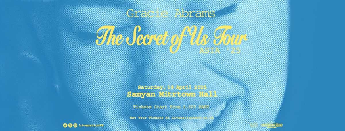 Gracie Abrams: The Secret of Us Tour in Bangkok