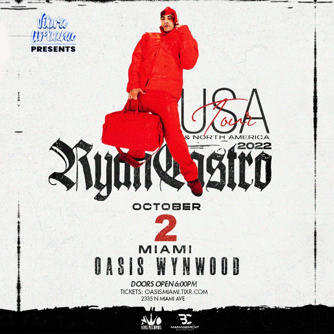 Ryan Castro Miami Tickets
