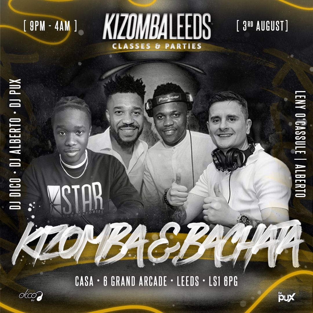 KIZOMBA + BACHATA PARTY | CLASSES | 2 ROOMS!