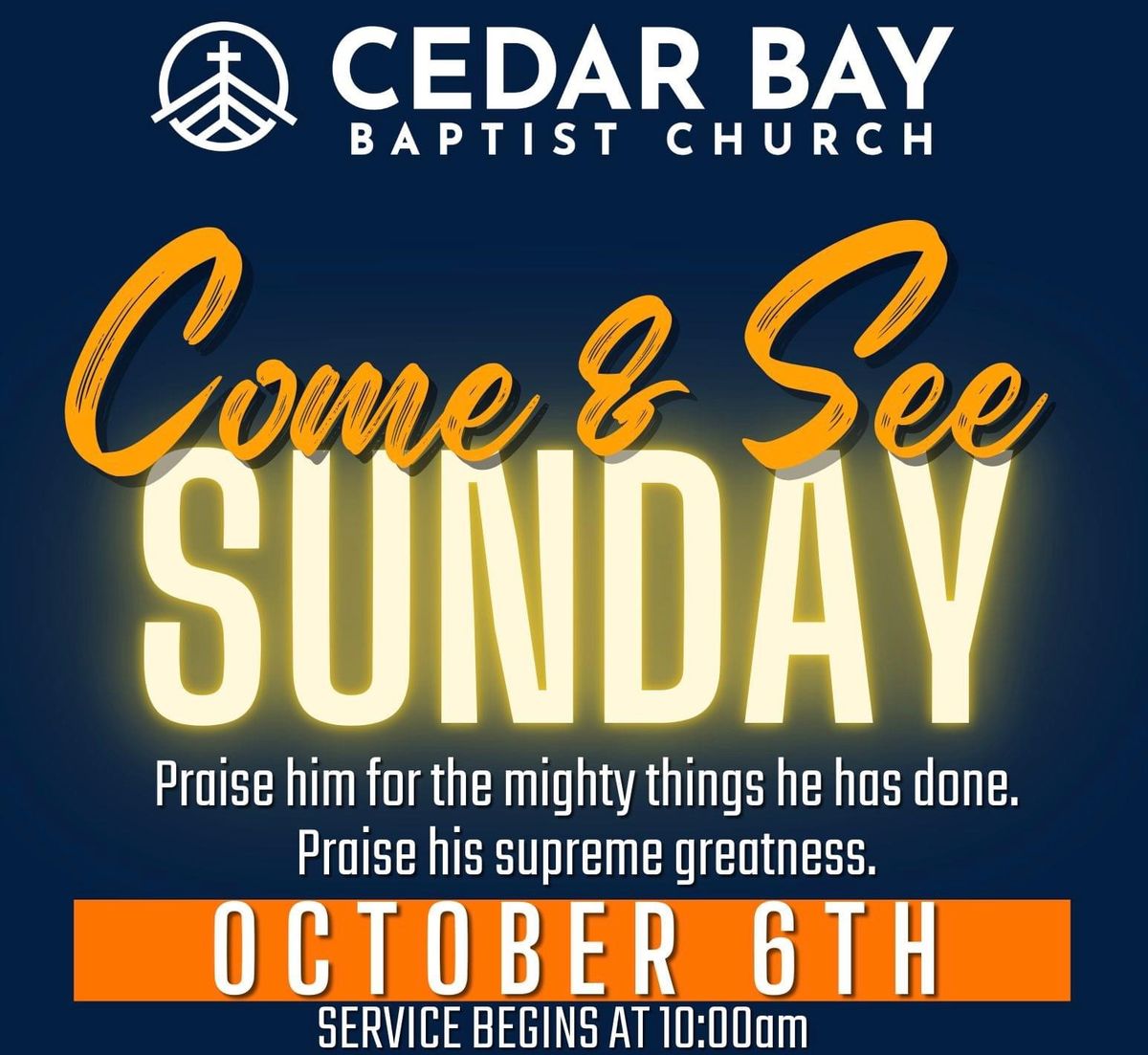 Come and See Sunday