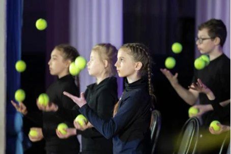 Interactive Circus Class at Whitman Library