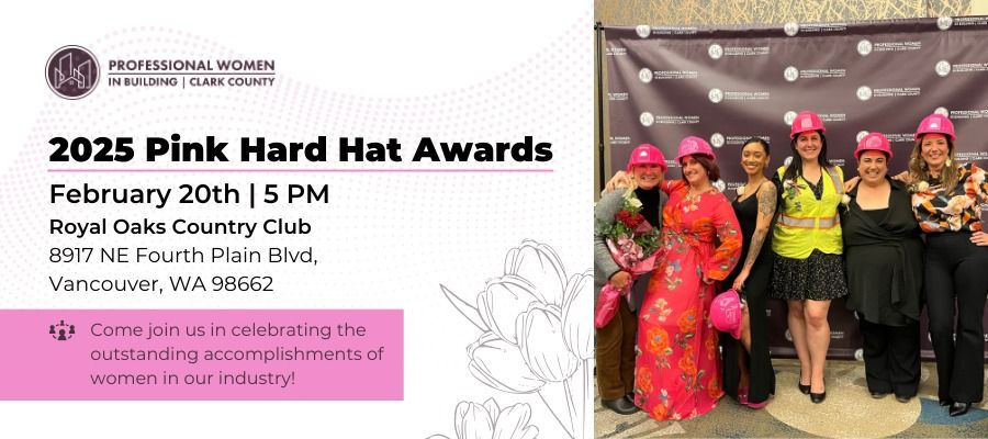 Professional Women in Building | 2025 Pink Hard Hat Awards