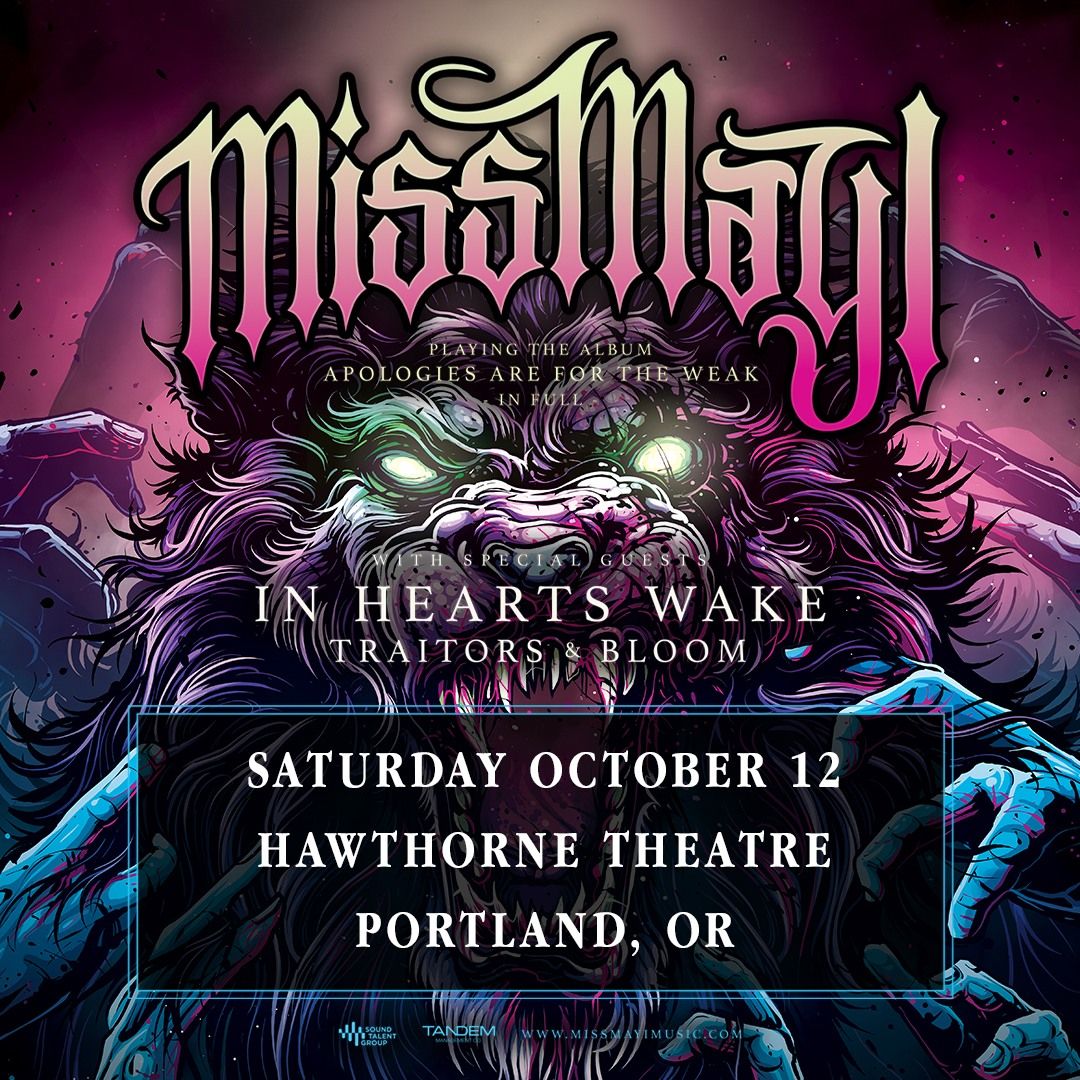 Miss May I - Hawthorne Theater - Portland, OR