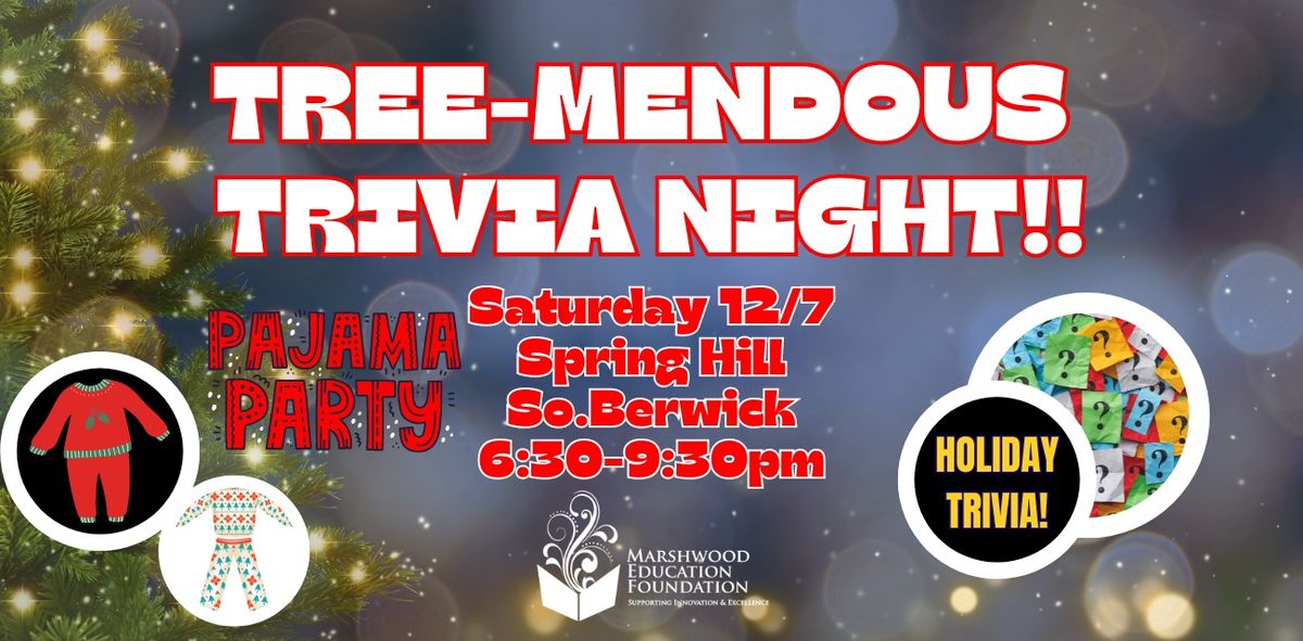 TREE-mendous TRIVIA NIGHT!!