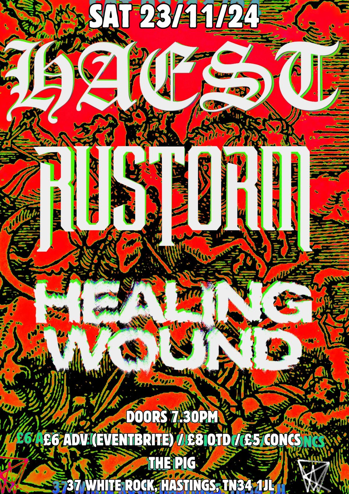 Haest + Rustorm + Healing Wound