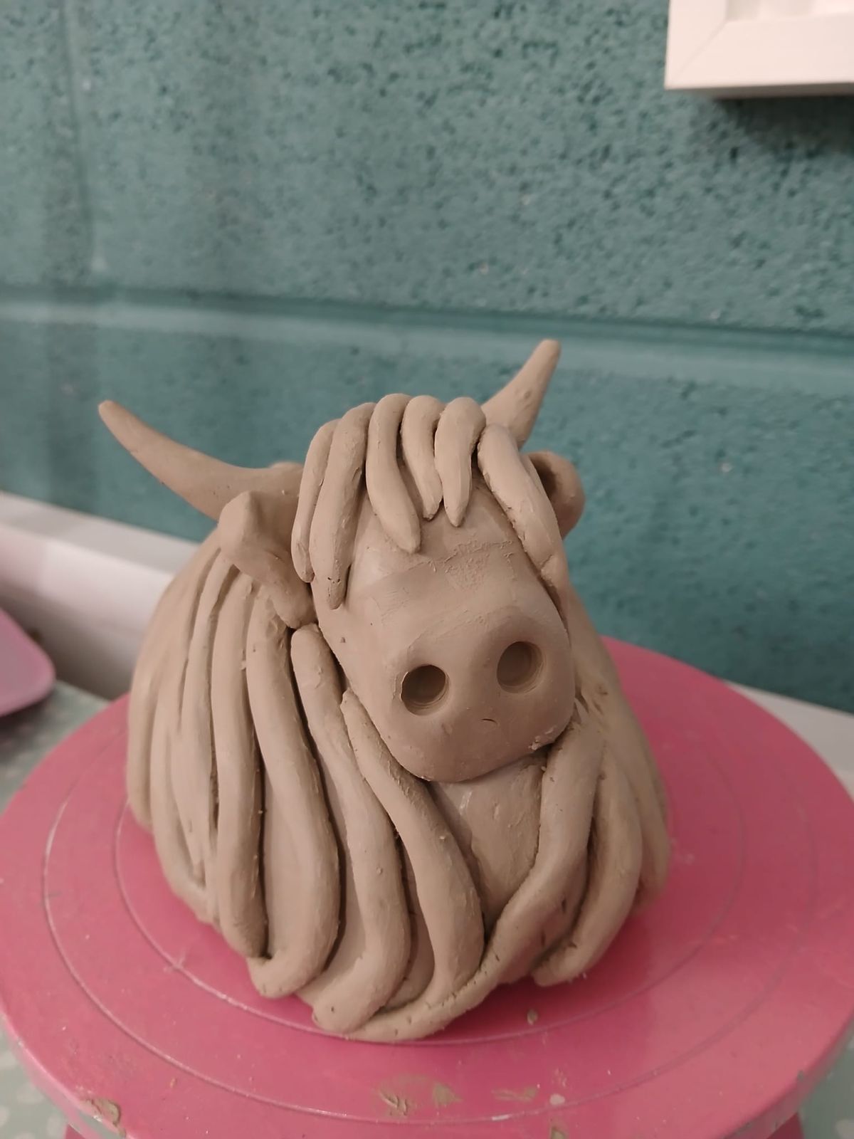 Play with Clay - Highland Cow