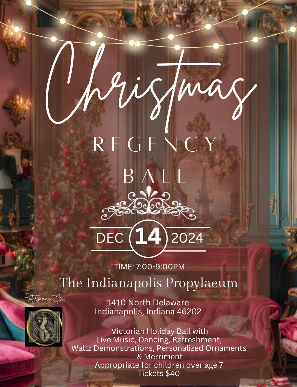 Regency Christmas Ball At the Propylaeum