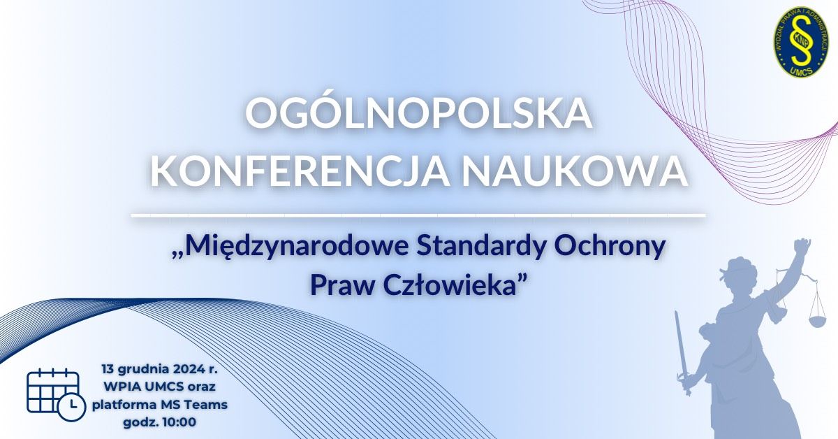 OKN \u201eMi\u0119dzynarodowe Standardy Ochrony Praw Cz\u0142owieka"