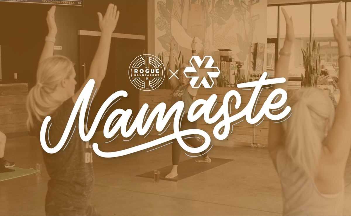 Namaste at The Rogue Roundabout | Meet Me at the Barre