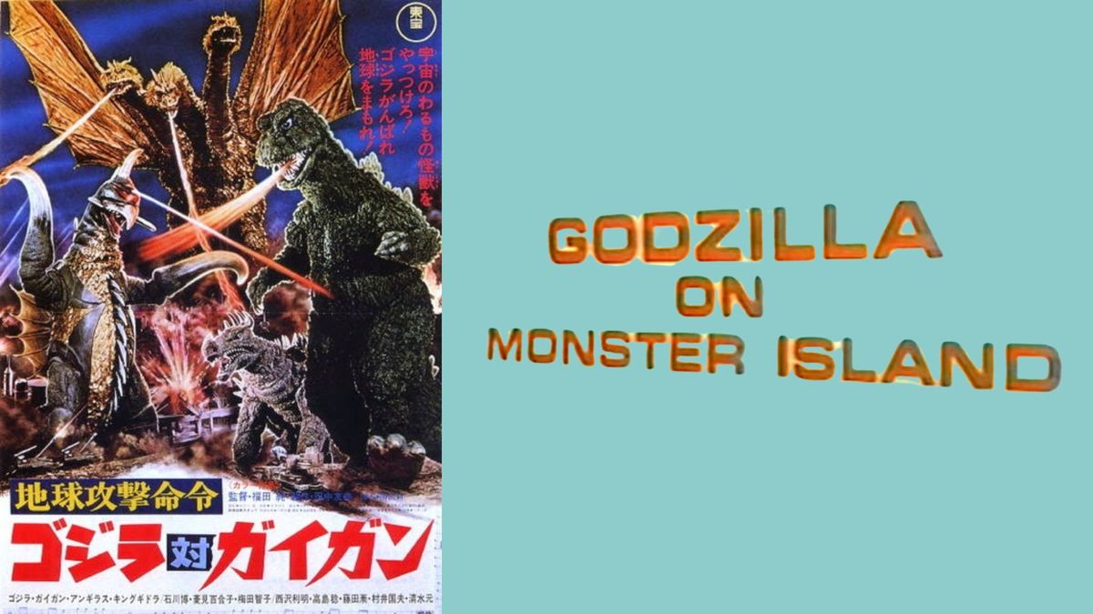 Godzilla on Monster Island (1972) - on 16mm cinemascope! 