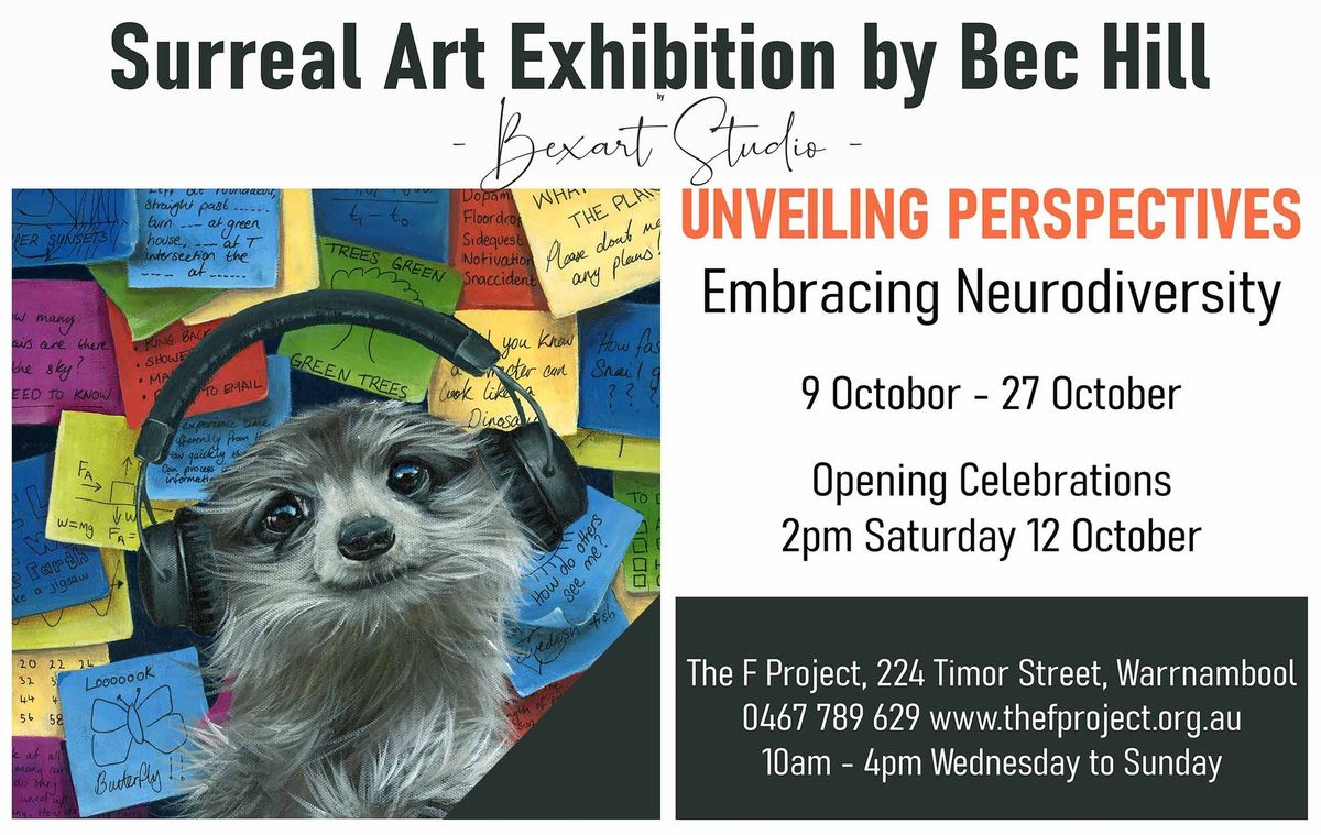 Unveiling Perspectives - Surreal exhibition | Bec Hill | Bexart Studio