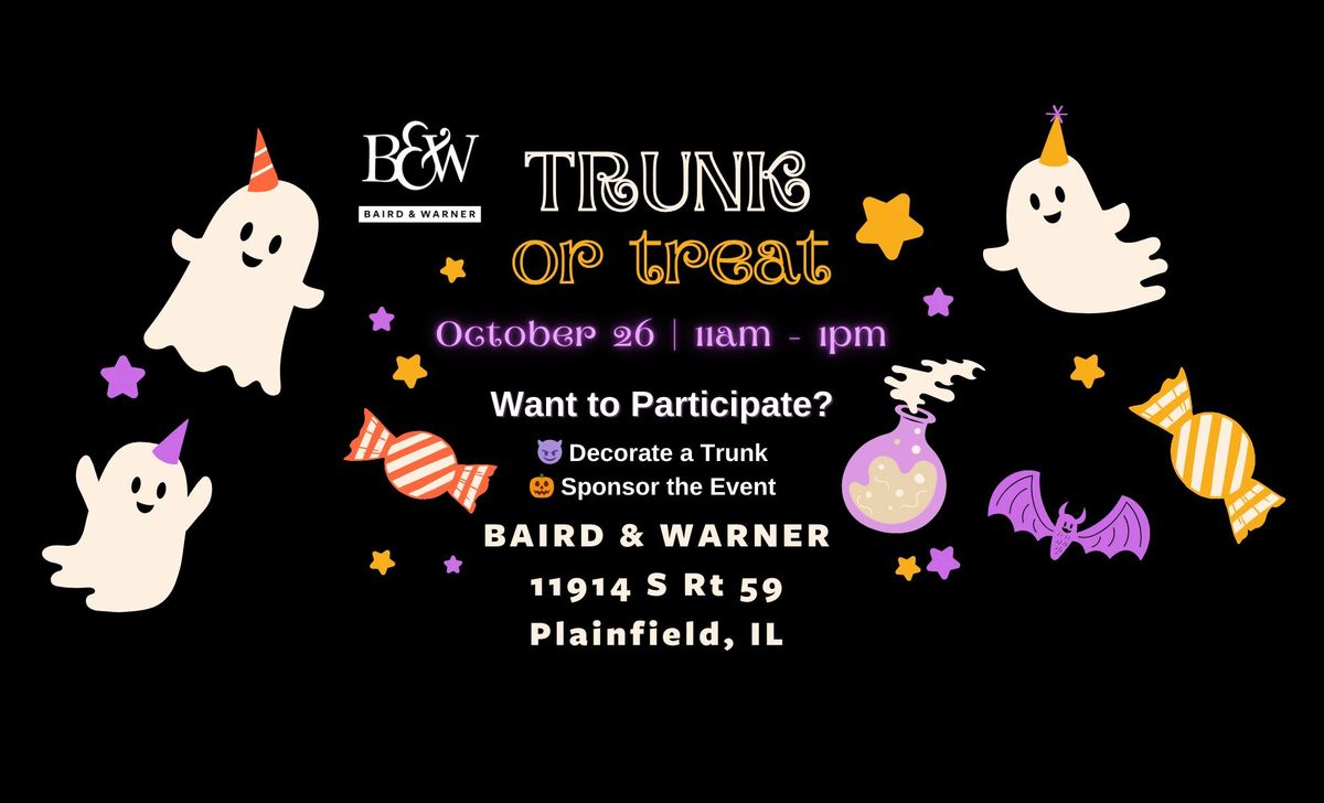 4TH ANNUAL TRUNK OR TREAT