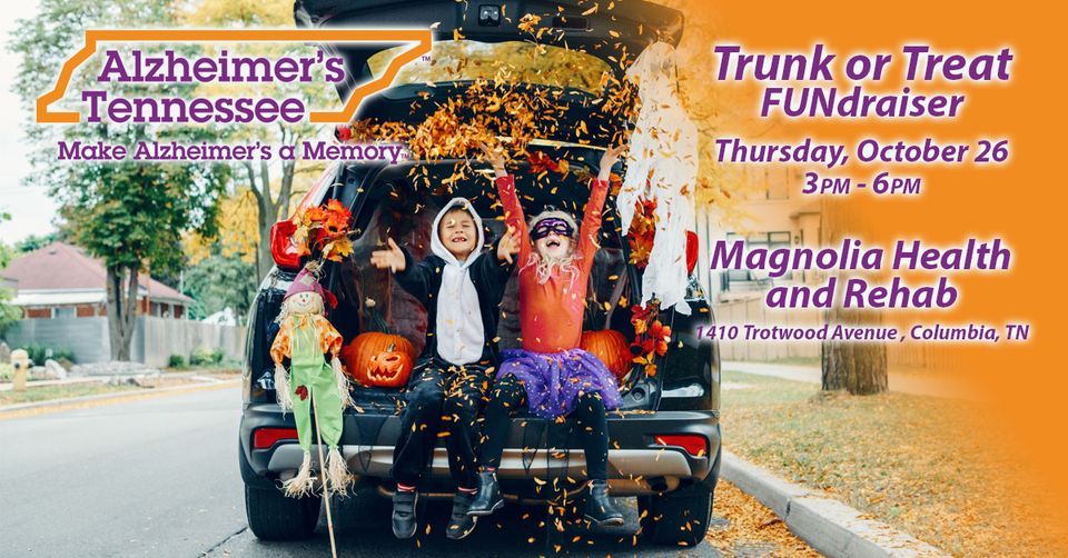Trunk or Treat for Alzheimers Tennessee, Magnolia Healthcare and