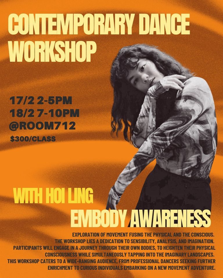 Contemporary dance workshop: Embodying Awareness