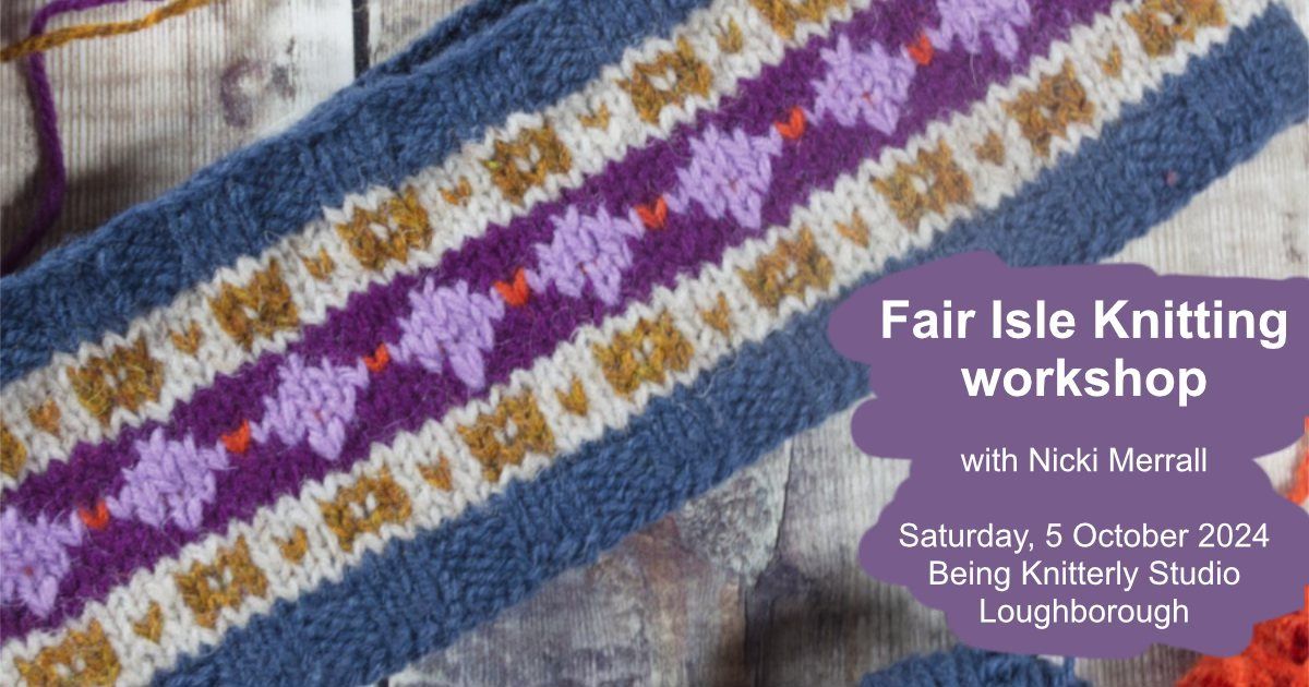 Fair Isle Knitting workshop