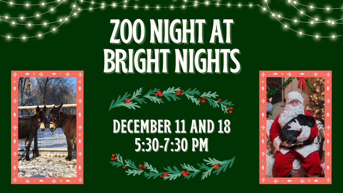 Zoo Night at Bright Nights