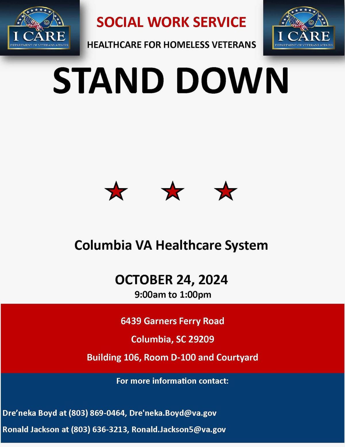 Healthcare for Homeless Veterans Stand Down