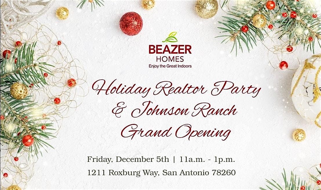 REALTORS! Celebrate the Season at Johnson Ranch Grand Opening!
