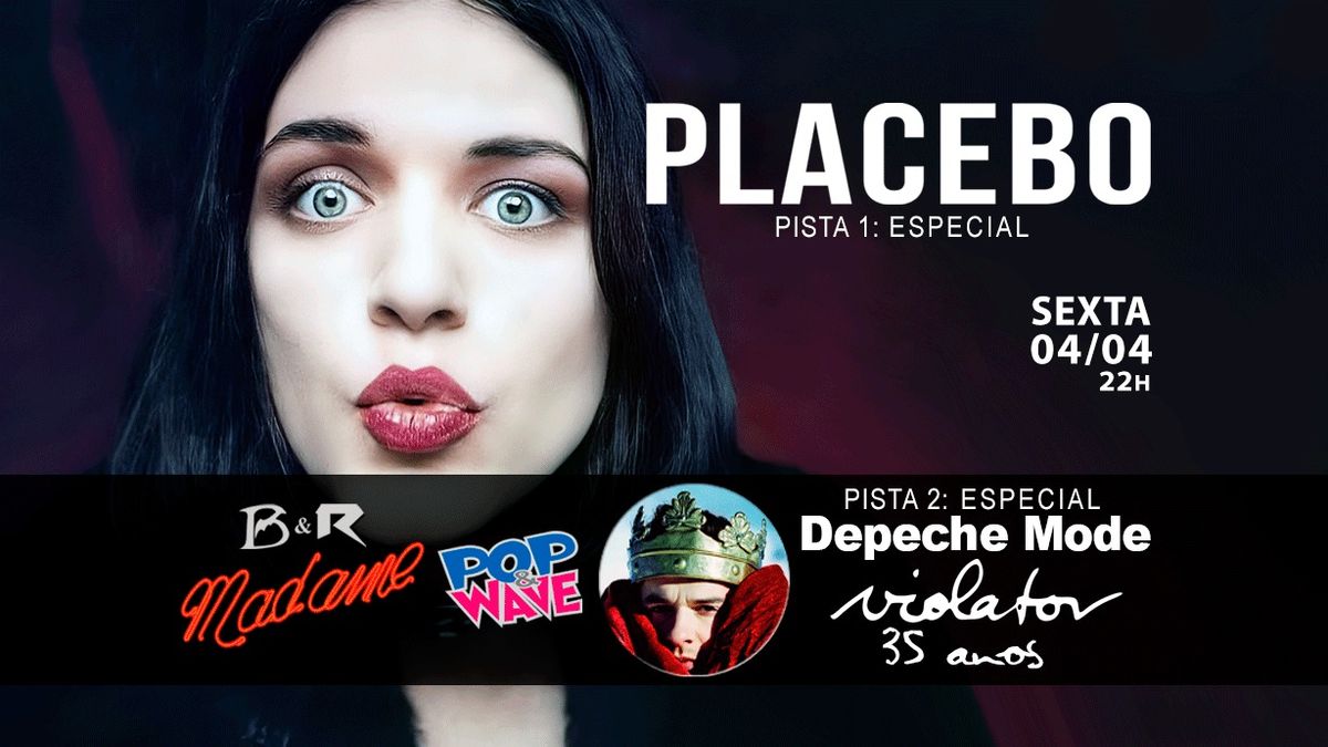 Pista 1: Especial Placebo + Pista 2: Escpecial Depeche Mode: Violator 35 anos