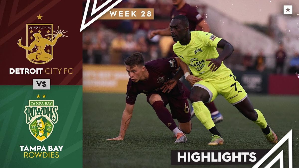 Tampa Bay Rowdies vs. Detroit City FC