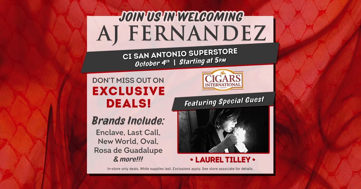 AJ Fernandez Vendor Event!