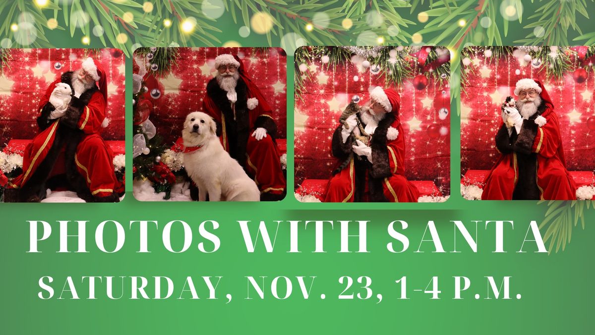 Pet Photos with Santa!