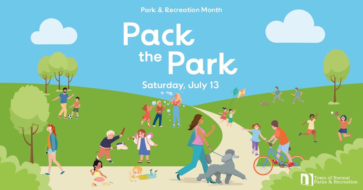 Pack the Park- Park & Recreation Month Event 