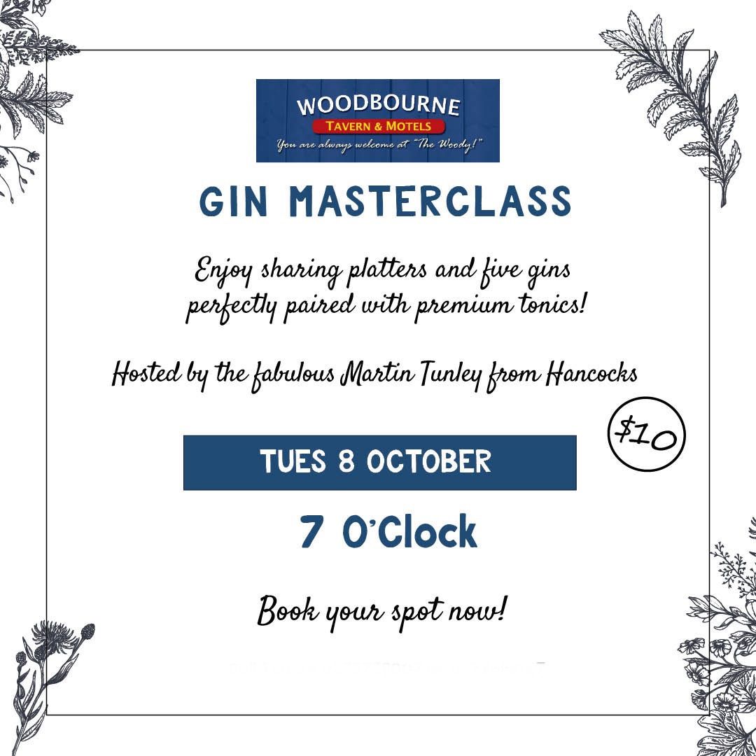 Gin Tasting and Master Class