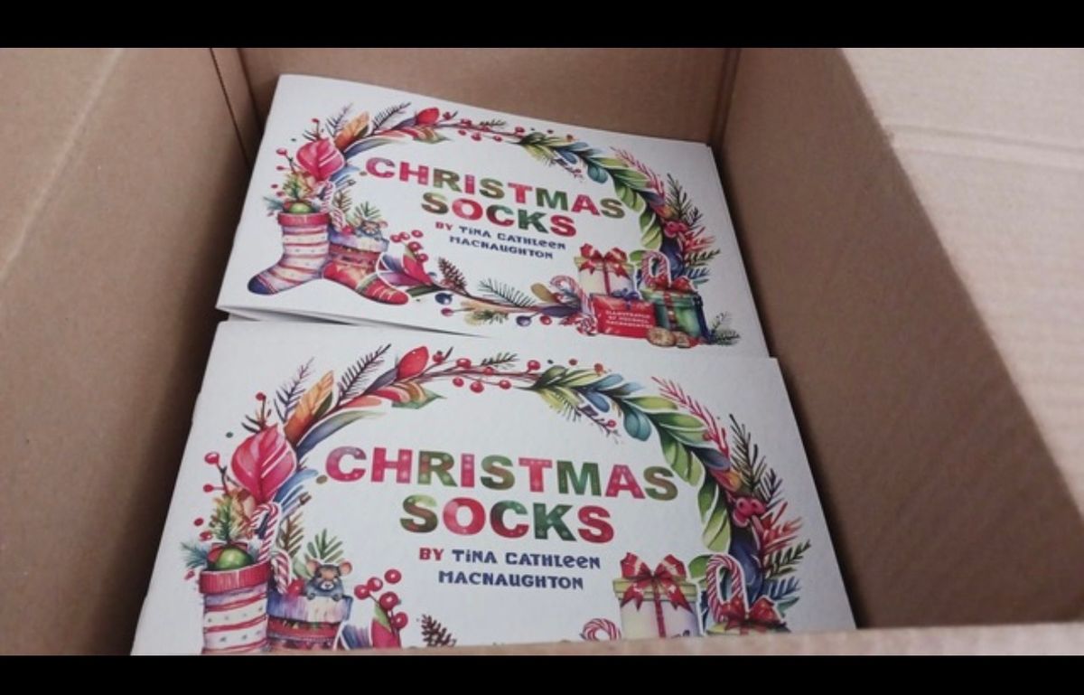 Children\u2019s Author Tina MacNaughton and the \u2018Christmas Socks\u2019