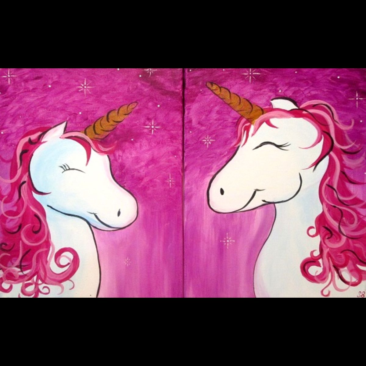 You & Me Unicorns | Cookies and Canvas | Open to all ages!