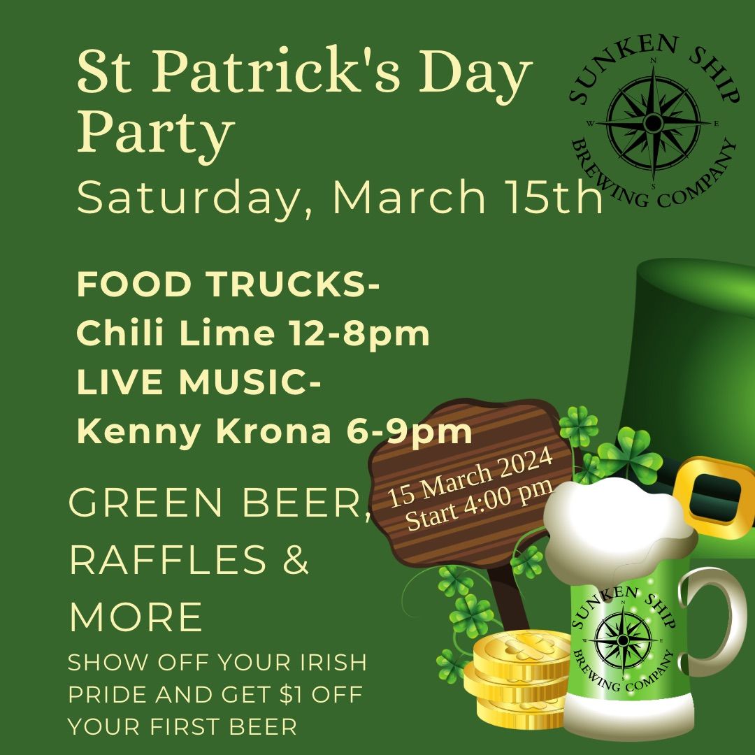 St. Patrick\u2019s Day Party @ Sunken Ship