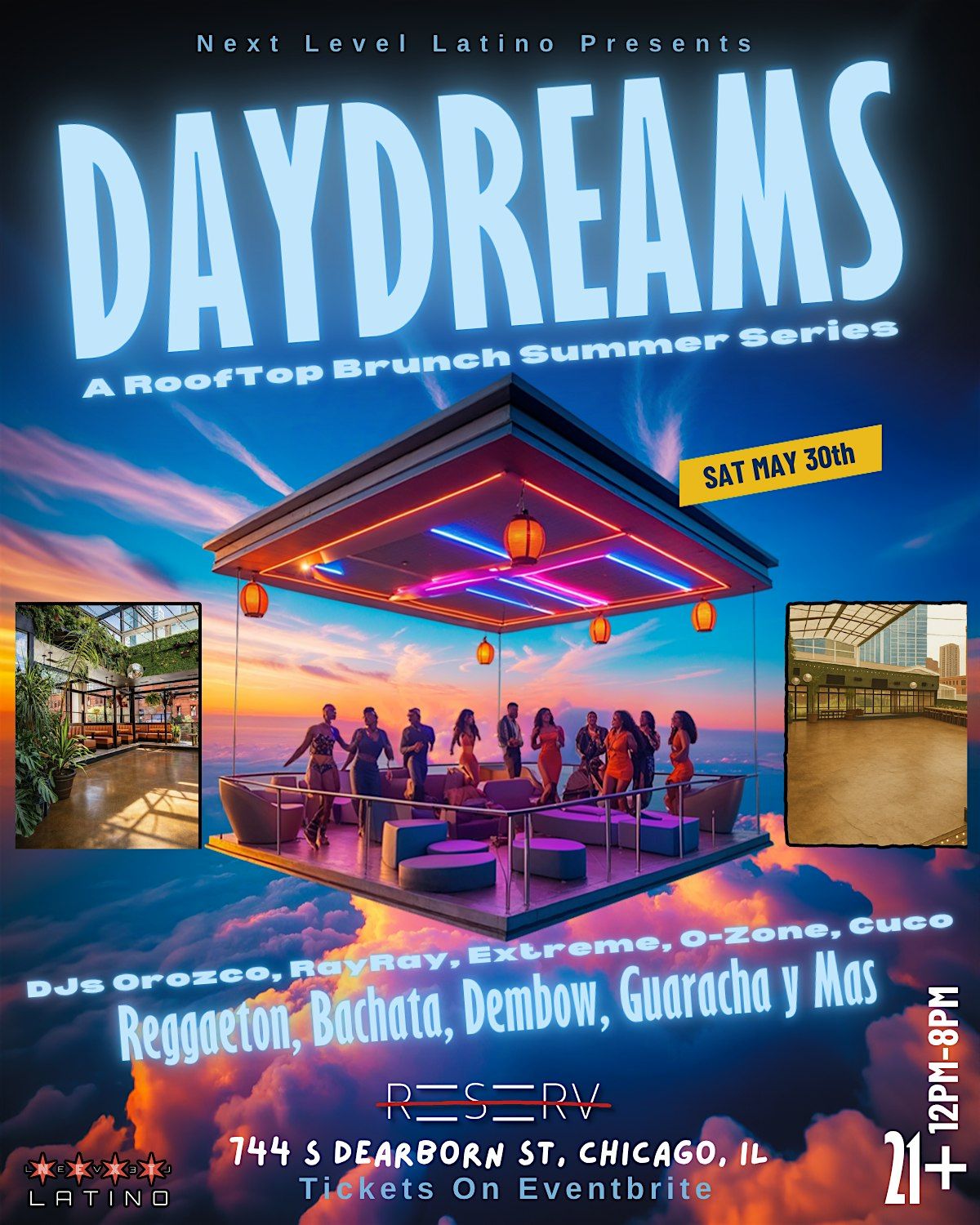 DayDreams A Rooftop Brunch Summer Series