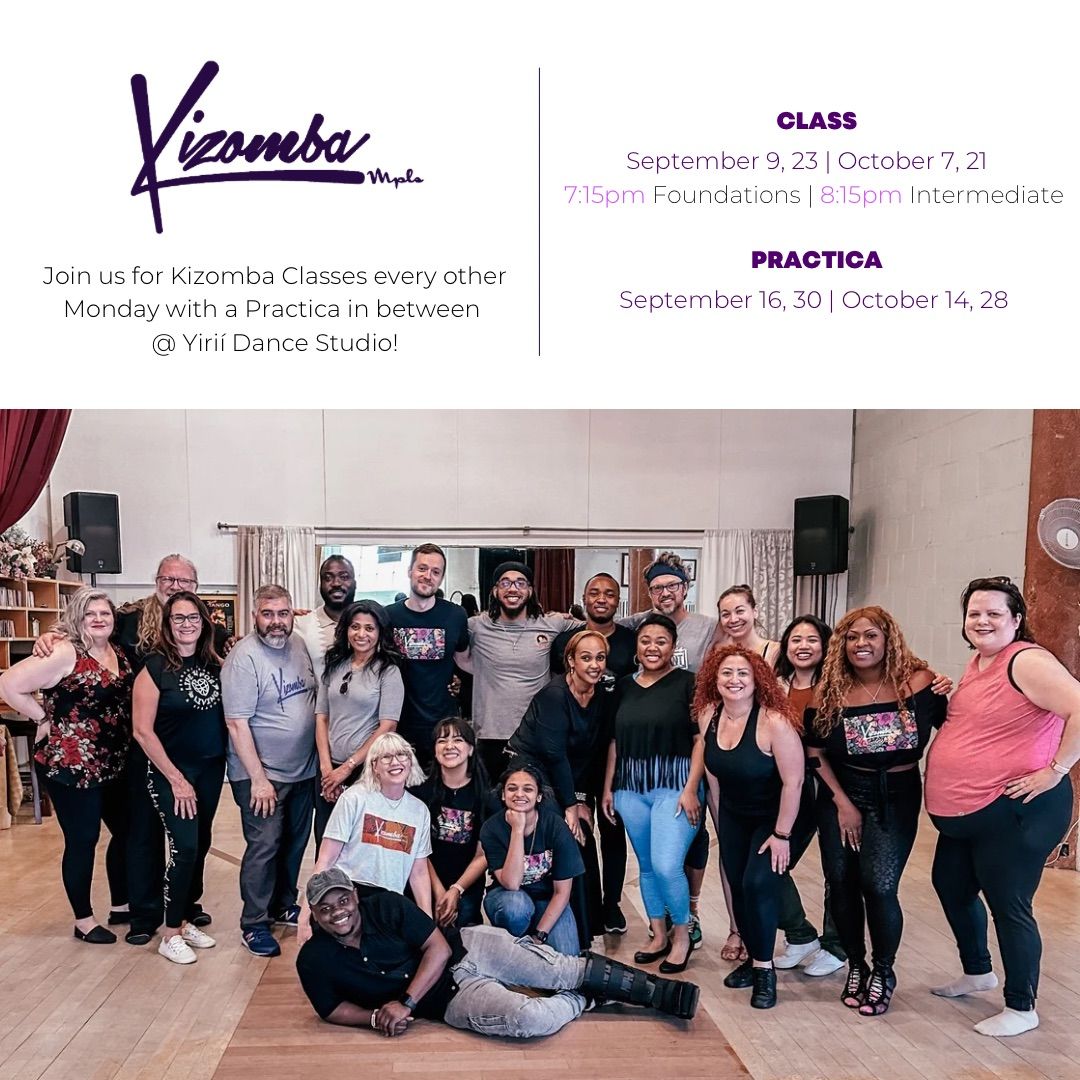 Kizomba Mpls: Fall Classes & Practicas 