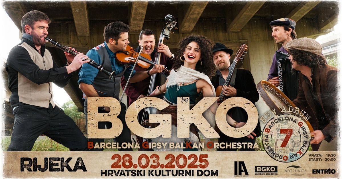 Barcelona Gipsy Balkan Orchestra @HKD, Rijeka