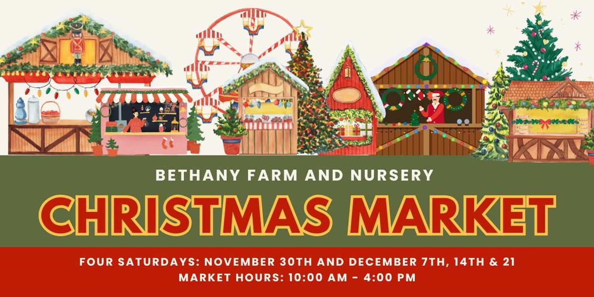 Christmas Market at Bethany Farm & Nursery