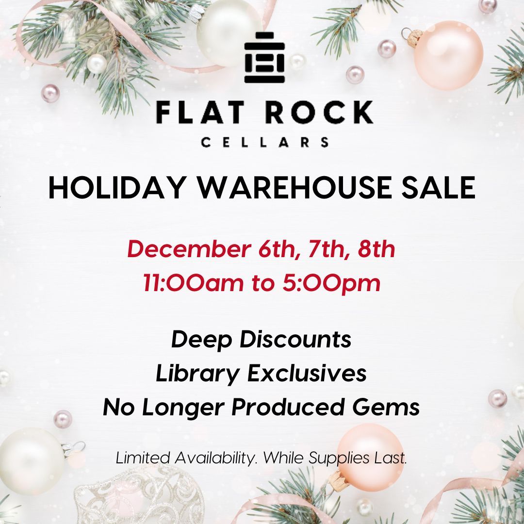 HOLIDAY WAREHOUSE SALE