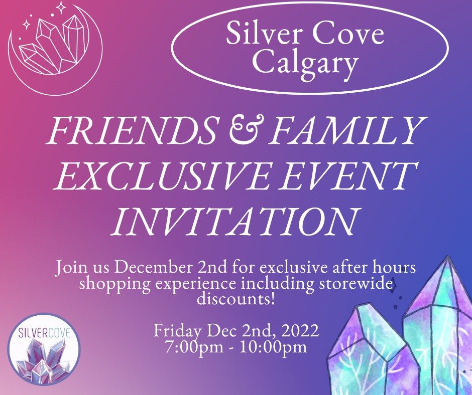 Silver Cove Calgary Friends & Family VIP Event