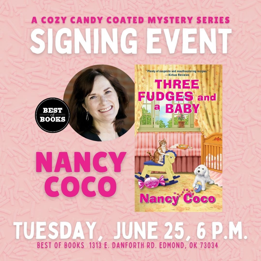 A Candy Coated Mystery Event with Nancy Coco